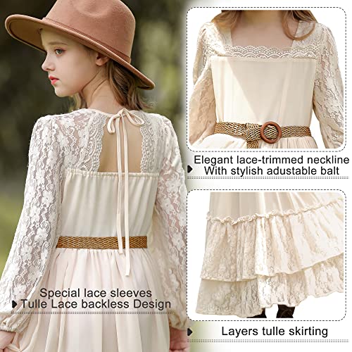 Ccjrlm Boho Flower Girl Dresses For Wedding Party,Girls Lace Dress,Girls' Special Occasion Dresses,Boho Girls Dress #TOP4