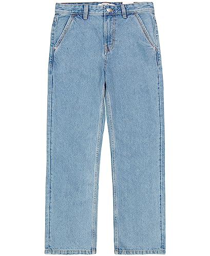 Calvin Klein Jeans Boys' Utility Denim Jeans, 4-Pocket Style & Zipper Closure