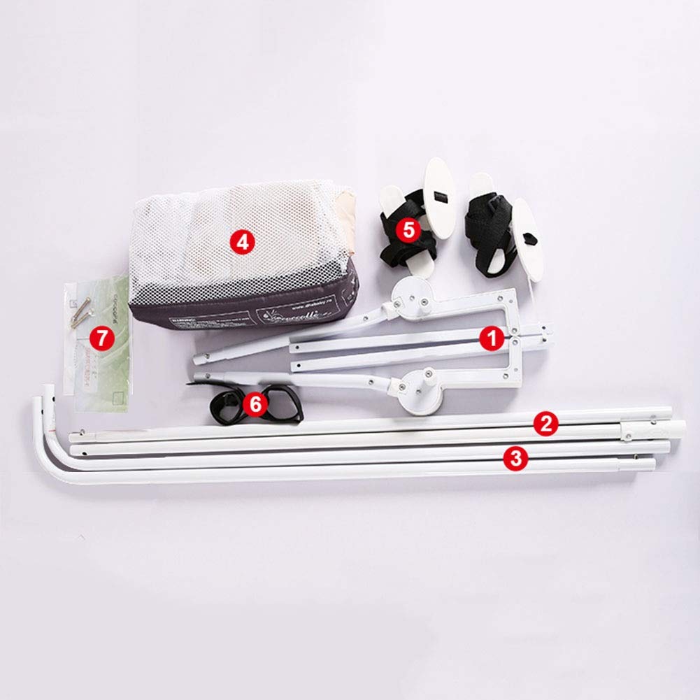 Barandilla de Cama Púrpura Abatible hacia Abajo Barandilla de Protección Malla Barandilla Handicap Evita Caerse de la Cama (1 Paquete) (Size : 1.5m)