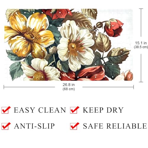 Tapis de bain de qualité supérieure en PVC résistant et absorbant - 5