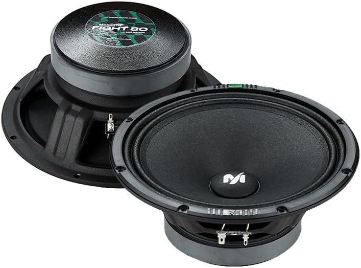 Deaf Bonce Machete Fight 80 Midbass | 8" Car Mid-Bass Speakers (Pair) – 170W RMS / 340W Max, 4 Ohm, 95.2 dB SPL