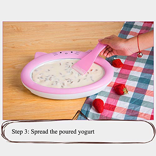 Eismaschine Cartoon Mini Frozen Fried Joghurt Maschine Hausgemachte DIY Gelato Sommer Cool Sorbet Rolling Maker Maschine… – Bild 6