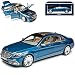 Produktbild Mercedes-Benz Maybach S-Klasse W222 MOPF S650 Blau Metallic Modell 2013-2020 Version Ab Facelift 2017 1/18 Norev Modell Auto