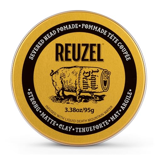 Reuzel Severed Head pommade argile mate contre cheveux plats 95g