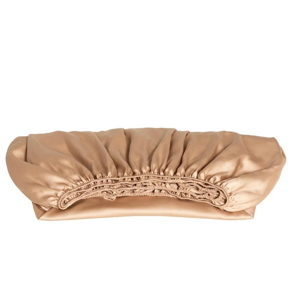 Juego de sábanas de bambú de Lujo 3 Piezas Juego de Ropa de Cama (1 Pieza sábana Bajera y 2 Piezas Funda de Almohada) Funda de colchón Antideslizante para 100/160