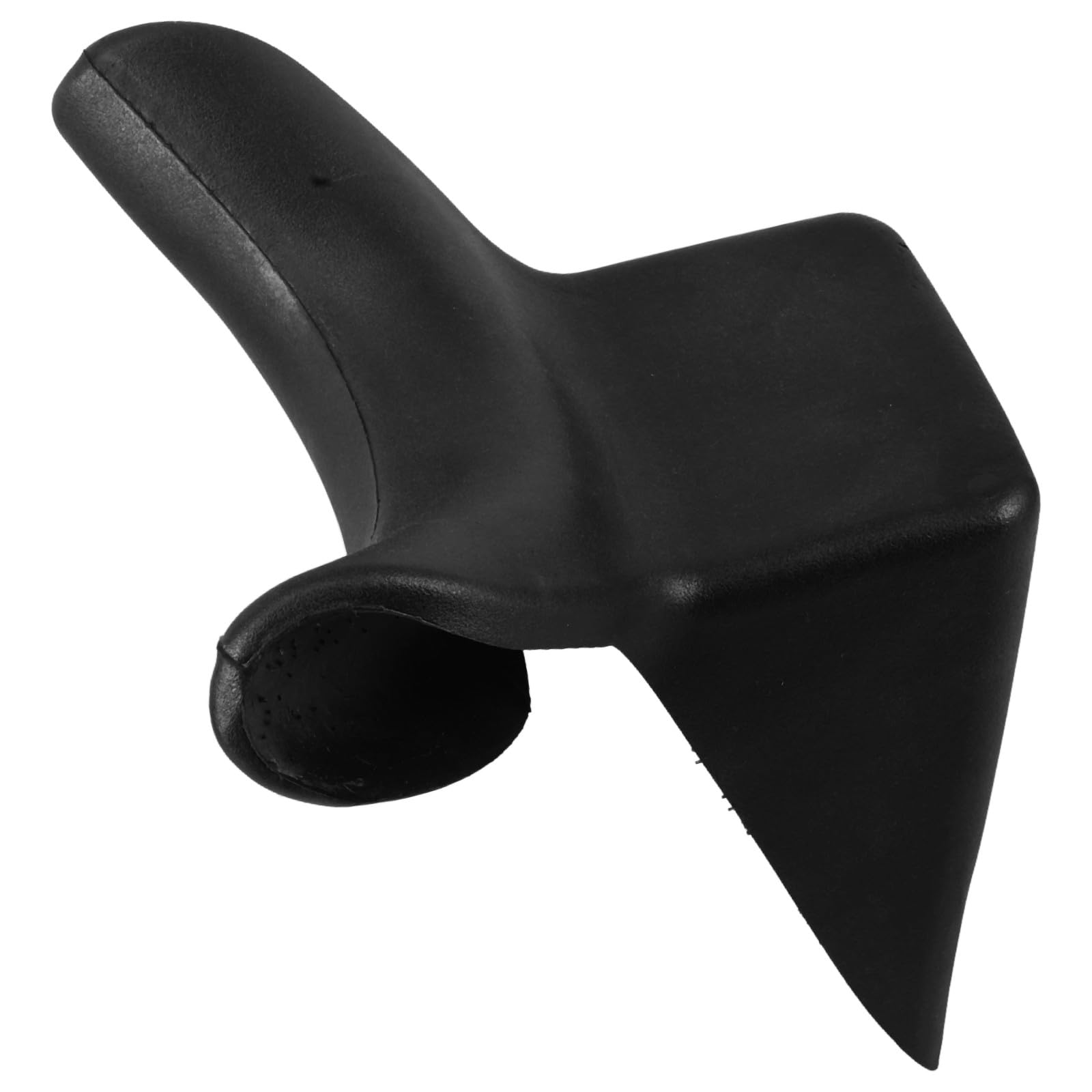 Cuscino Lavatesta a Corno Nero in PVC e PU per Salone