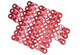FGen 30pcs Outdoor Binocular Aluminum Umbrella Rope Buckle Tent Canopy Pull Rope Accessories Wind Ro