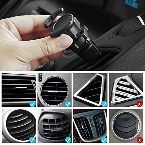 360 Air Vent Mount Phone Holder with Adjustable Switch Lock for Popsocket with 360 Degree Rotation Compatible with Any Smartphone by JJTRADER NY - Used condition - Image 7