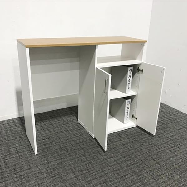 Amazon.co.jp: ハイカウンター アスプルンド カフェカウンター 片面 