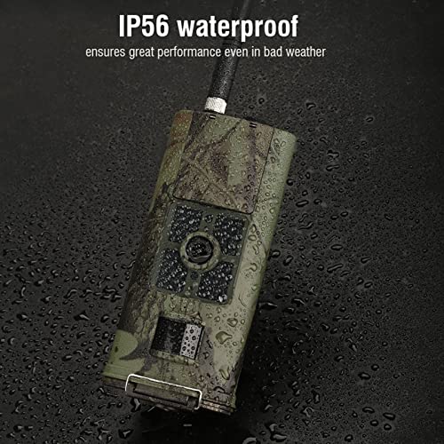 Câmeras de jogo infravermelhas, câmera de trilha à prova de chuva para vídeo