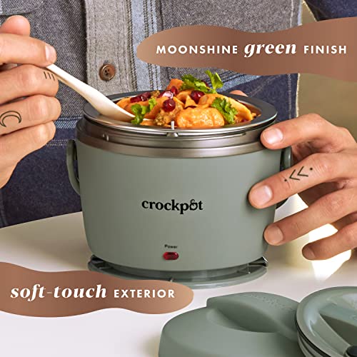 image for Crock-Pot Portable Electric Lunch Box 20-Ounce Food Warmer Moonshine G