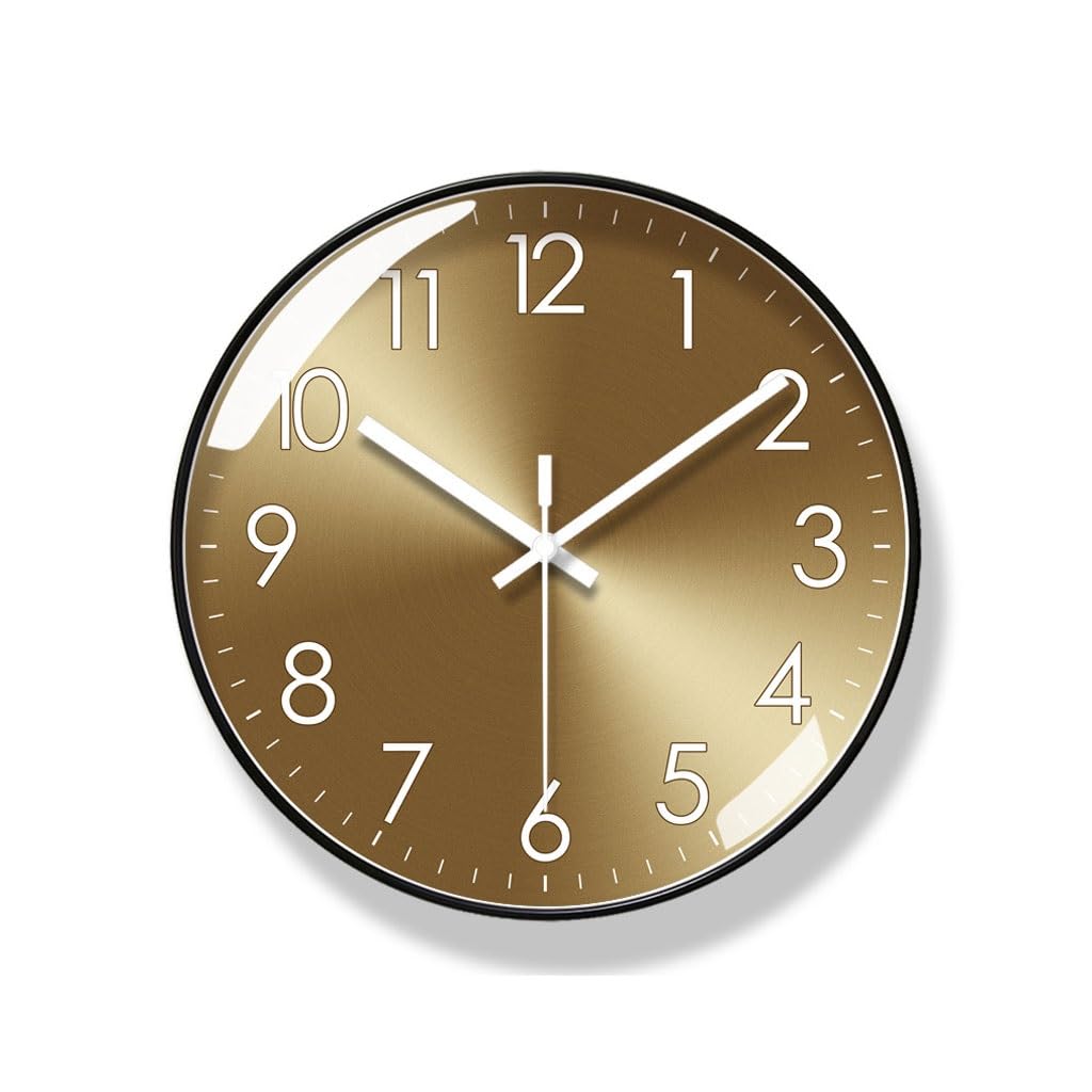 Orologio da parete Semplice orologio da parete nordico for la casa, orologio da soggiorno, orologio da parete, orologio al quarzo silenzioso Reloj De Pared(A)