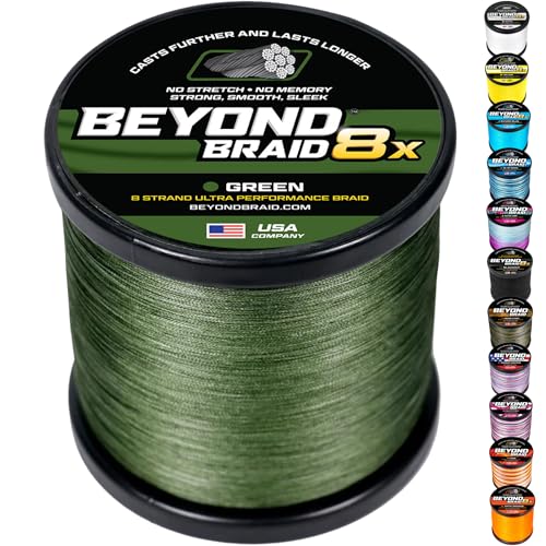 Beyond Braid Green 8X Strand 300 Yards 50lb
