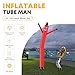 BSMTEK Air Inflatable Waving Tube Man Set - 10FT Tall Advertising Air Puppet Dance Artist, Waving Man Inflatable Tube Guy with Sky Dancer Blower - Red(Blower Not Included)