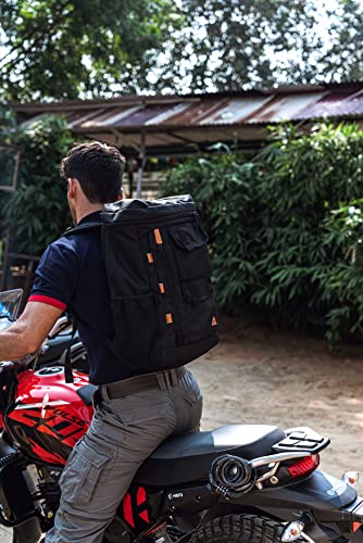 Image of Hero MotoCorp Men's Travel Bag | For Travel, Outdoor and Adventures- Black