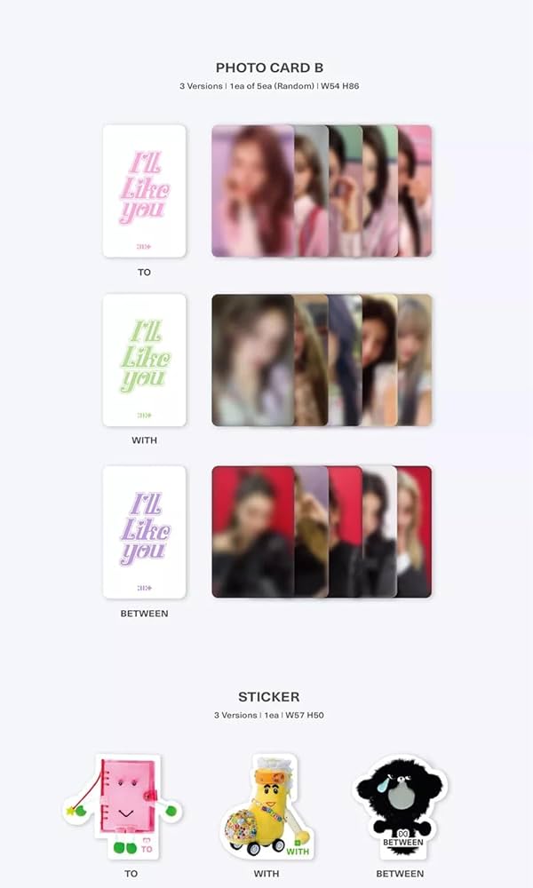 ILLIT I’LL LIKE YOU MD ミンジュ I'LL LIKE YOU (GLLIT ver.) - ILLIT Official Store