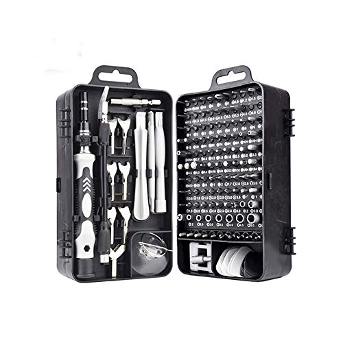 Schraubendreher Set Feinmechanik,135 in 1 Mini Feinmechaniker Set,30%Längere Länge Magnetisch Torx Bit ,Präzisions Elektronik Reparatur Set für
