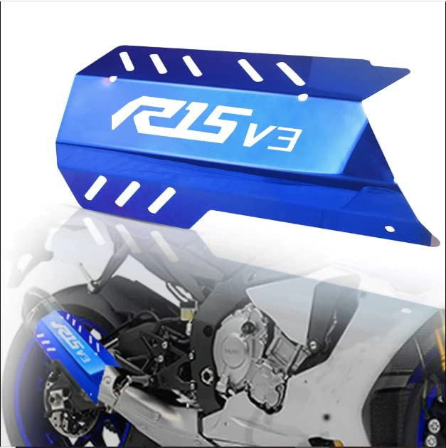 SGTB R15 v3 Bike Yamaha Version 3 Exhaust Cover Silencer Frame Protector Heavy-image-10