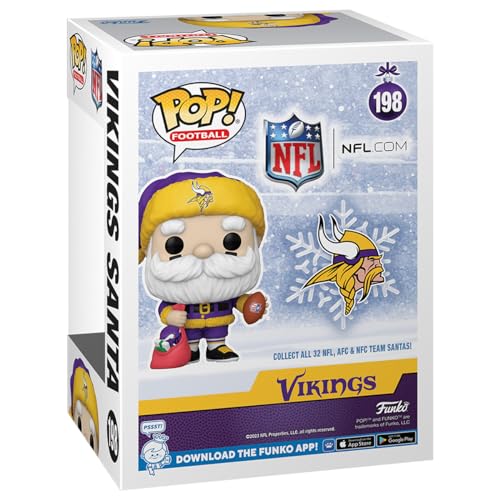 Funko NFL Santa Pop édition exclusive Fanatics figurine avec détails festifs authentiques - 2