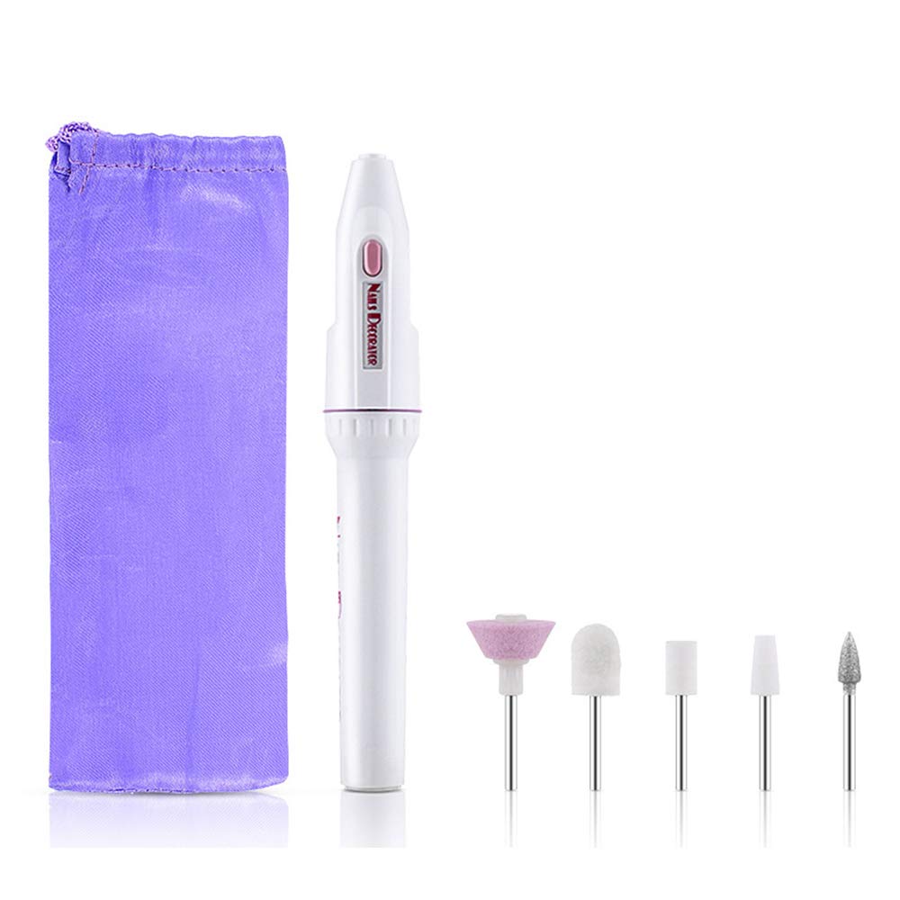 Mini Electric Nail Drill Set Handpiece polishing Machine Pen Portable Nail Drill Machine Handpiece Manicure Nail Polisher Grinder Dead Skin Removal