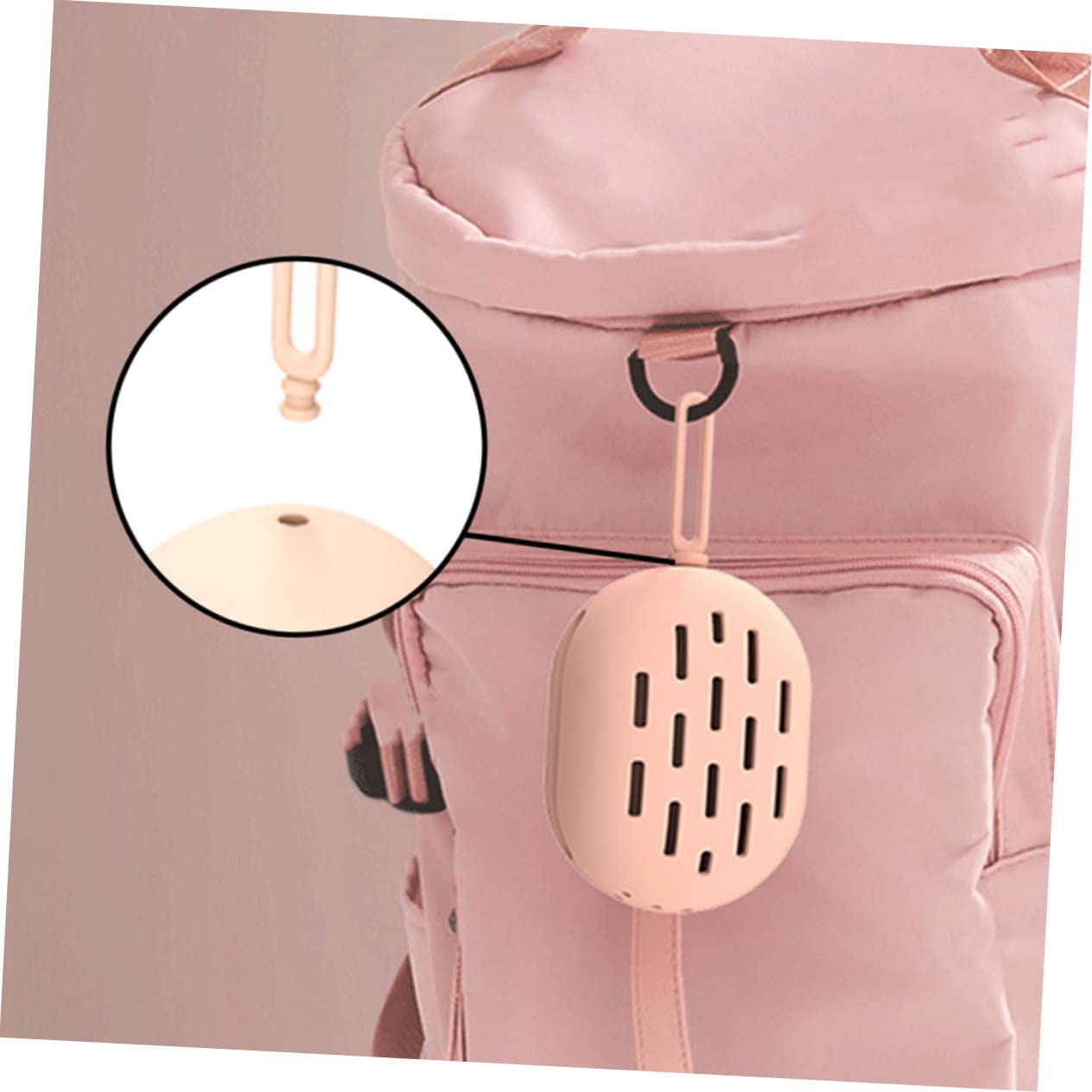 minkissy 8piezas Estuche De Silicona para Esponjas De Maquillaje Contenedor Compacto y Ligero para Viajes y Almacenamiento Neutros