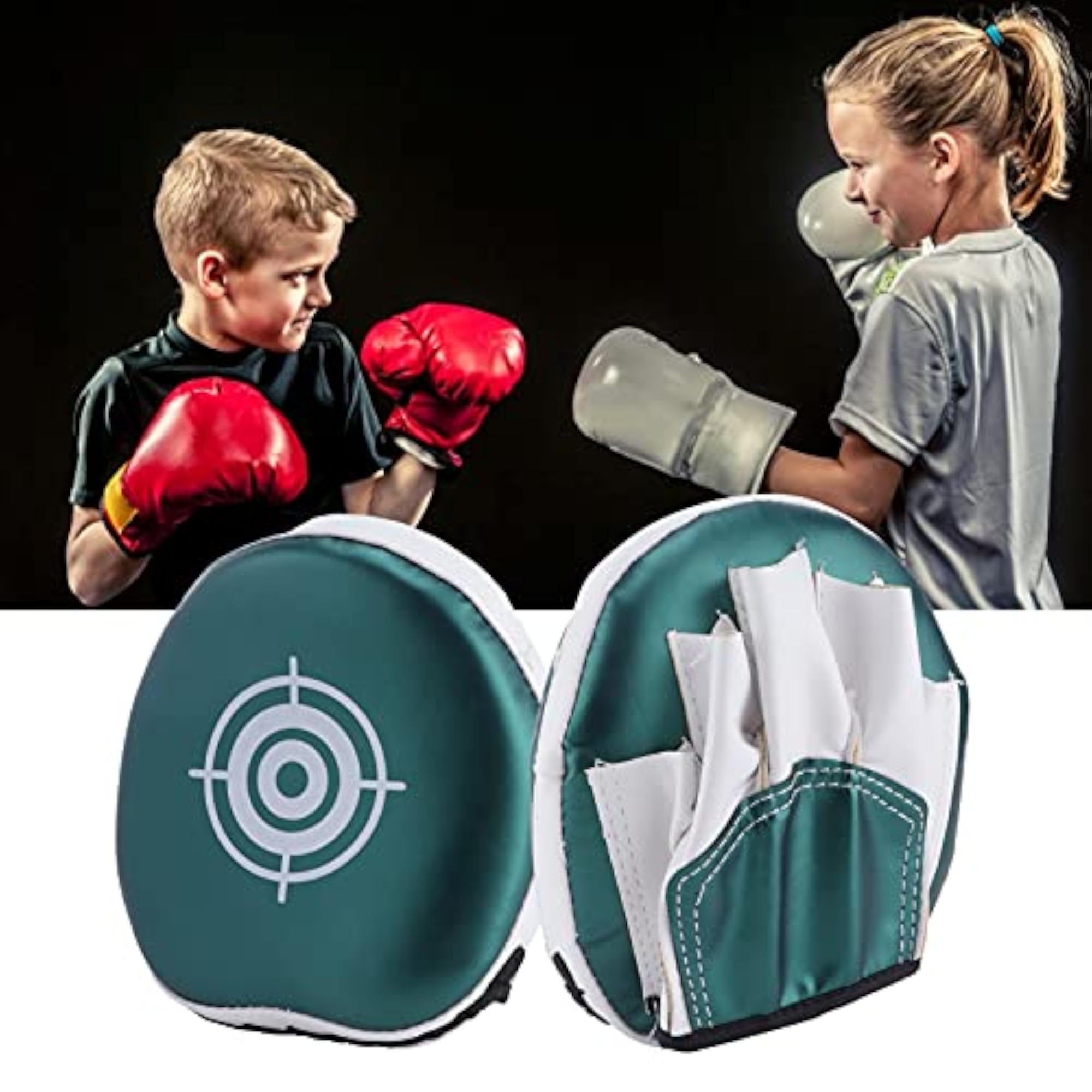 Curved Punching Mitts for Boxing Training
