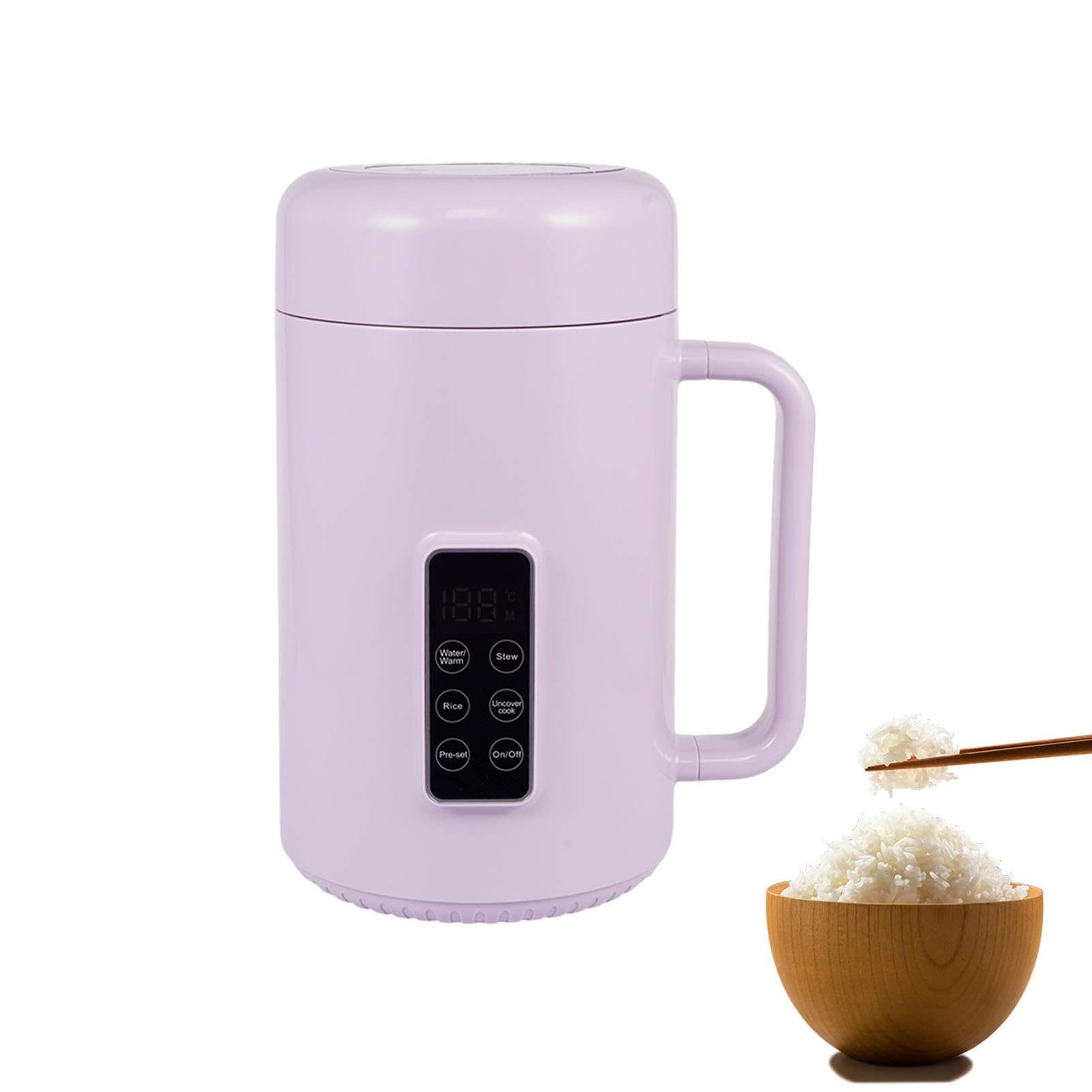 Fornello portatile , fornello elettrico portatile per alimenti | pentola per da 1000 ml, strumento di cottura veloce antiaderente per pasta rapida, per dormitori