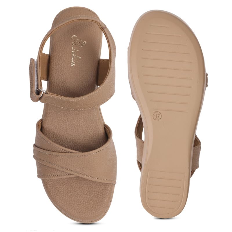 Image of Padchin Women's Wedges Heels Sandals