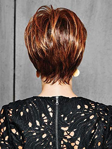 Take It Short Wig Color Ss14/88 Shaded Golden Wheat - Hairdo Wigs 7" Short Length Boy Cut Face Framing Tru2Life Heat Friendly Synthetic Salon Styled Average Cap Neck Bundle Maxwigs Hairloss Booklet #TOP5