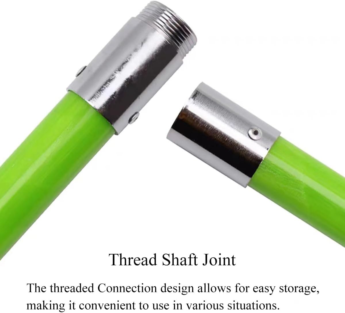 Insulated Electrical Rescue Hook High Voltage Insulated Rescue Hook with Insulated Handle, Electrical Safety Protection for Auto Maintenance, Safety Rescue Hook with Thread Shaft Joint(150 cm)