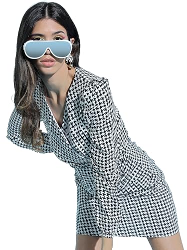 Image of Tokyo Talkies Women's Long Sleeves V-Neck Printed Dresses | Stylish Dresses | Casual Dresses
