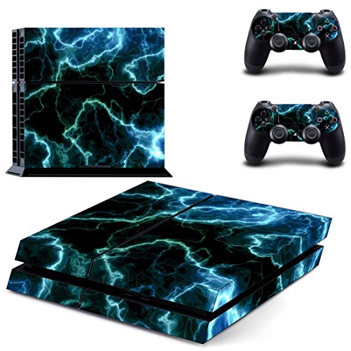 image for FOTTCZ Whole Body Vinyl Skin Sticker Decal Cover for PS4 Console and 2