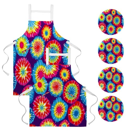Tablier de cuisine lot de 2 avec broches pour e viter les ta ches en restaurant et bar