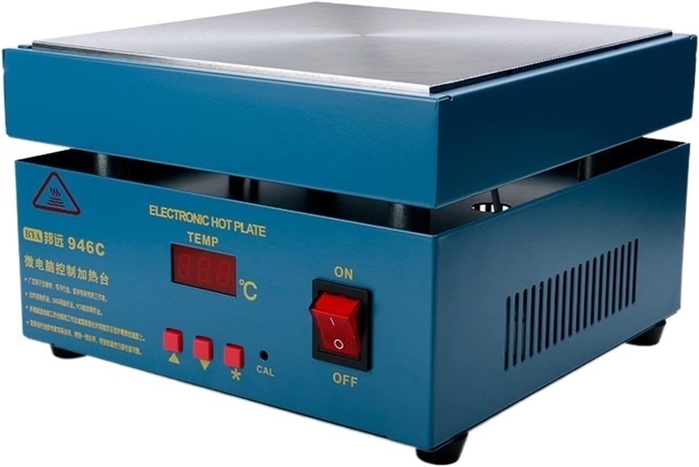946C Heating Station Electronic Hot Plate Maintenance Preheating Platform for BGA PCB SMD Phone LCD Touch Screen Repair for Professionals and DIY Enthusiasts(200mmX200mm)