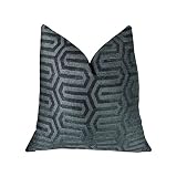  Plutus Lombard Street Gray Handmade Luxury Pillow - Double sided 20\