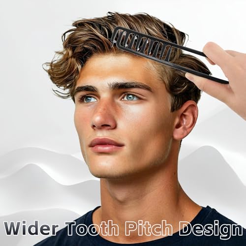 2 Piezas Peines Texturizadores para Cabello miniatura 3