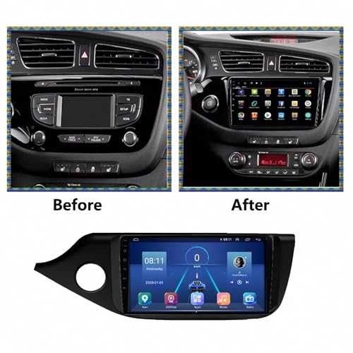Android Auto inalámbrico y Car Play portátil para coche KIA CEED 2 2