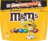 M&M'S PEANUT - Bonbons Chocolat au Lait & Cacahuètes - Sachet de 900 gr