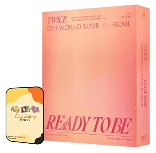 TWICE Album - TWICE 5TH WORLD TOUR [READY TO BE] IN SEOUL Blu-Ray ver.+Pre Order Benefits+BolsVos Exclusive K-POP Giveaways Package