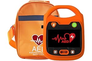 First Aid Training Analyzer: Portable AED Defibrillator Machine for Office use