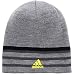 adidas Men's Eclipse Reversible Beanie, Heather Grey/Deepest Space/Black/Slime, One Size