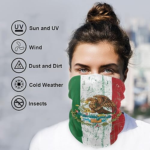 Image of Men Women Bandanas Neck Gaiter Headwrap Balaclava | Seamless Face Cover Scarf Neck Warmer Breathable Headwear for Hiking Cycling