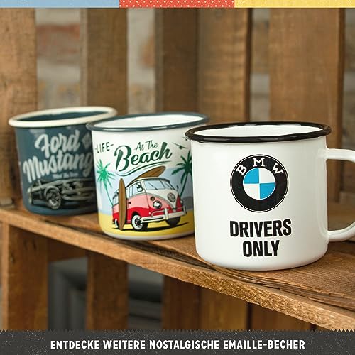 Taza esmaltada retro Nostalgic-Art 12.2 oz VW Bulli miniatura 5