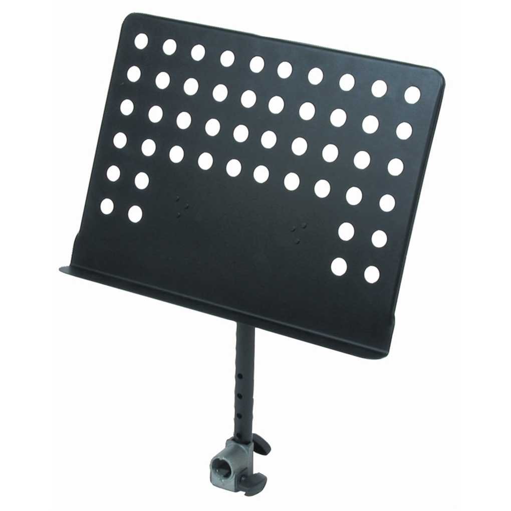 QUIK LOK - QLX/5 LEGGIO AGGIUNTIVO REGOLABILE, Comodo Leggio Regolabile, Aggiuntivo per tutti i Supporti per Tastiera a X, Colore Nero