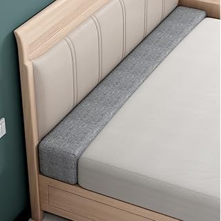 Bed Gap Filler,Mattress for Single/Double/King Bed,High-Density 45D Sponge, Removable and Washable Cover,Mattress Extender Filler for Headboard Gap, Bed Space Crack, Wall