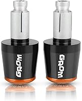 Vista 10 de Para GROM MSX125 MSX 125 2014-2017 2015 2016 Accesorios de motocicleta 7/8 "22MM manillar mano Grips mango barra extremo tapa (color negro y dorado)
