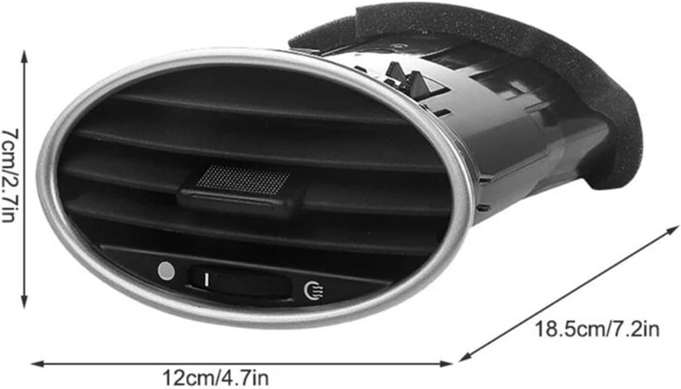 Dashboard Air Vent Outlet 4M51-A014L21AD 4M51-A014L21ADC MK2 05-13 Air Conditioning Outlet Replacement Fit for Focus MK2