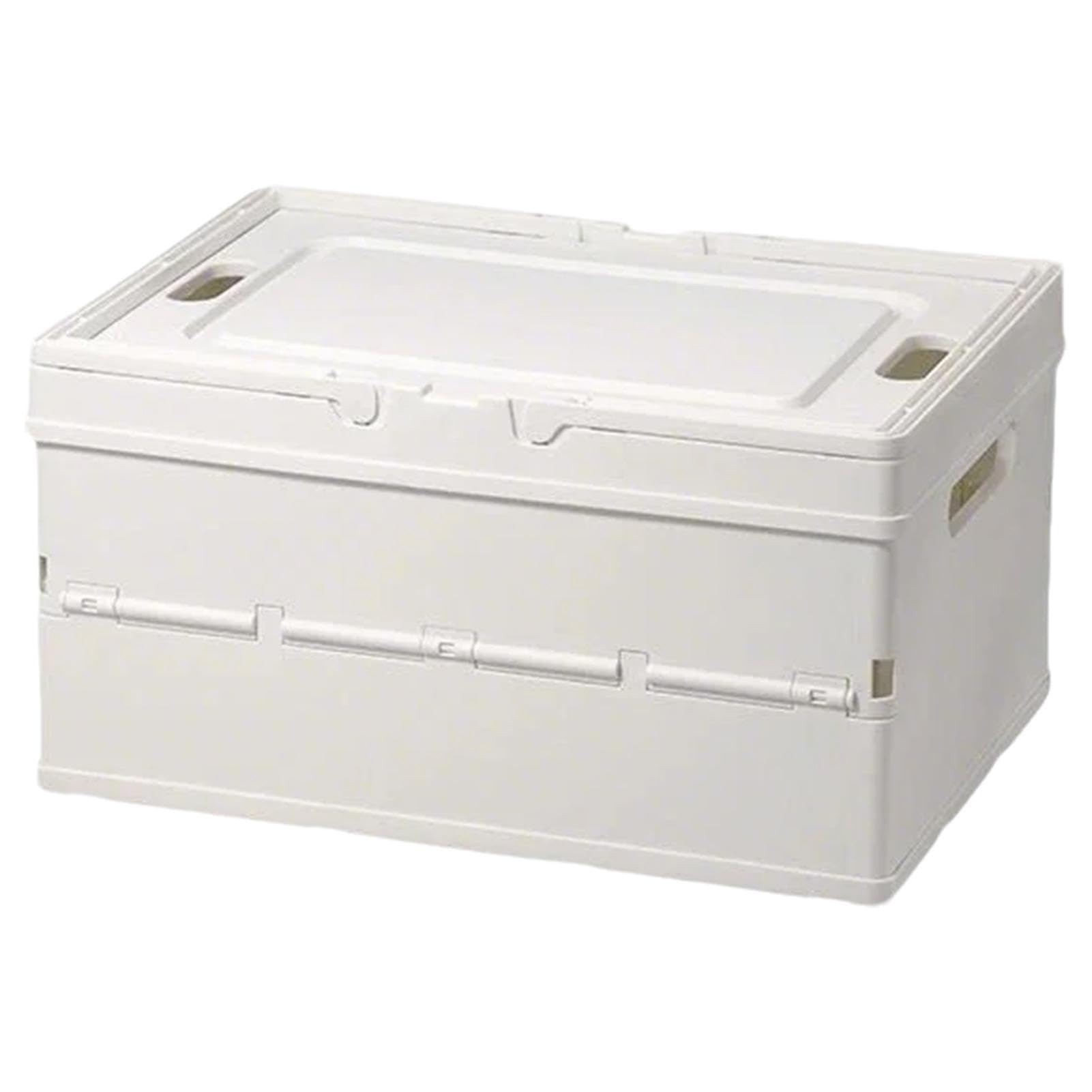 Bac de rangement empilable et pliable cube avec couvercle pour vêtements