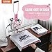 VEVOR Prensa Térmica Deslizable Máquina de Prensa Térmica Digital de 380 x 380 mm con Algodón Aislante de 2 Capas Máquina de Transferencia de Calor para Camisetas Imagen de VEVOR Prensa Térmica Deslizable Máquina de Prensa Térmica Digital de 380 x 380 mm con Algodón Aislante de 2 Capas Máquina de Transferencia de Calor para Camisetas