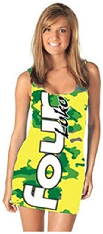 TV Store Four Loko Alcoholic Drink Ladies Tank Dress